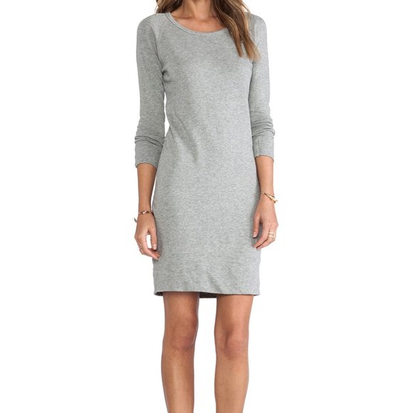 Nwt James Perse Raglan Sweatshirt Dress 